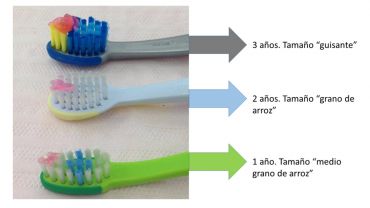 Qué cantidad de pasta de dientes debemos usar